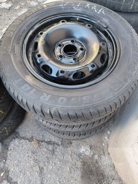 5×100-14"+ Гуми 175/70/14"