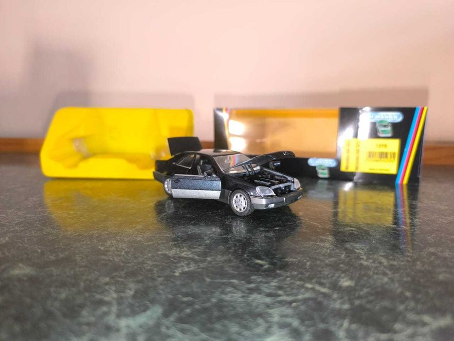 Модель в масштабе 1:43 Mercedes w140 Schabak SEC coupe  (Германия)