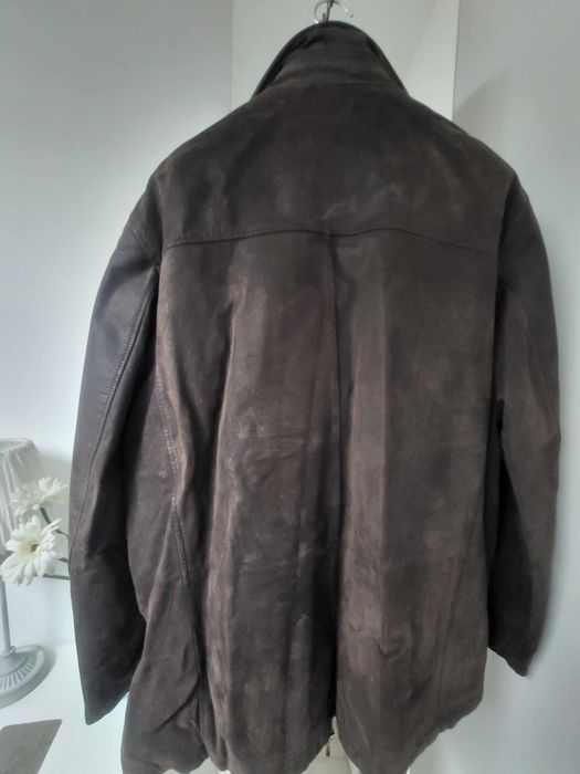 Haina pentru iarna , captusita, imitatie piele intoarsa, marime XL