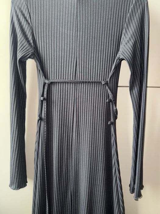 Платье длинное ,на завязках