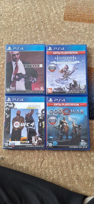 Игры для приставки PS4