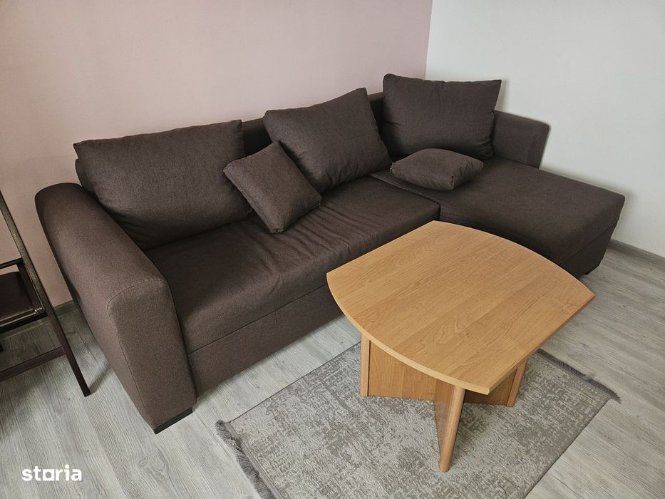 Garsonieră spațioasă cu balcon,Găvana, mobilata și utilata