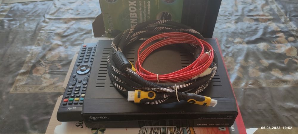 Антена +2тюнера+кабель