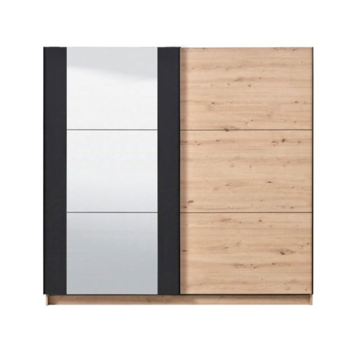 Гардероб с плъзгащи врати с механизъм за плавно затваряне Hettich