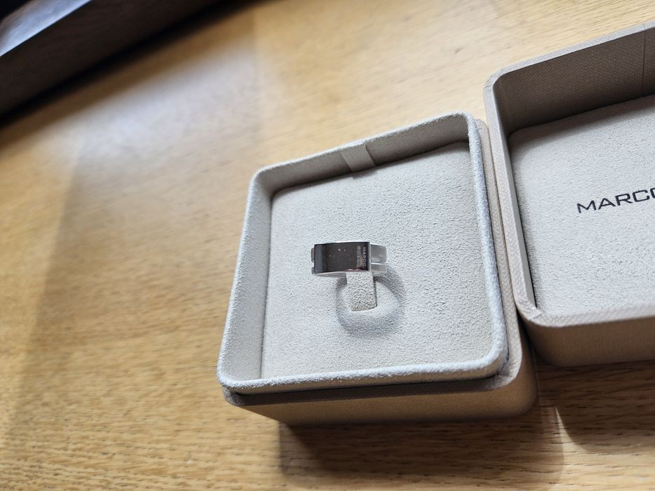 Пръстен Marco Bicego MASAI от 18-каратово бяло злато с диаманти