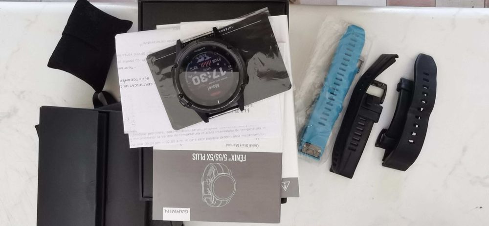 Schimb Garmin Fenix 5 plus Sapphire