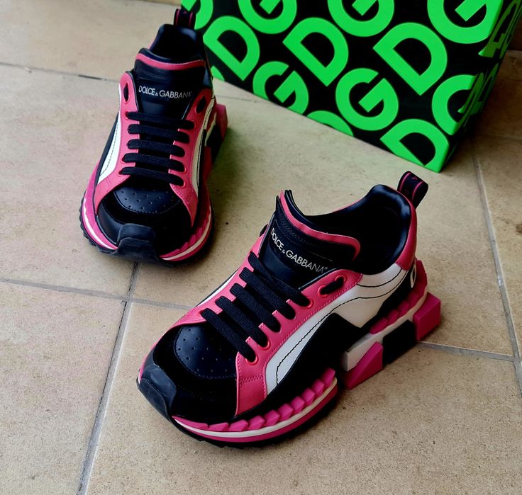 Sneakersi femei 38 Originali Dolce Gabbana Super Queen ca Noi!acte