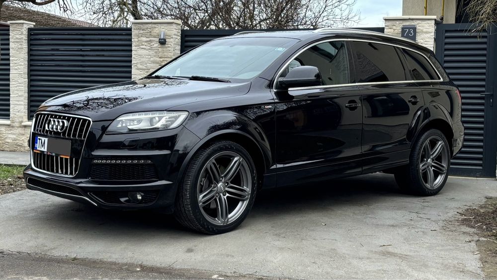 Audi Q7 2010 S-Line Plus 3.0 TDI Quattro Panoramic 3X S-Line Full LED