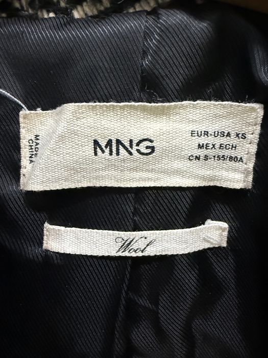 Пальто Mango шерсть