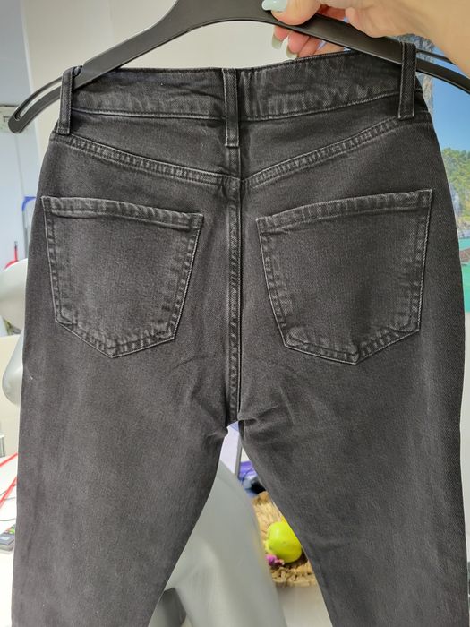 Blugi Asos, bleu și negrii mar S talie inalta noi cu eticheta