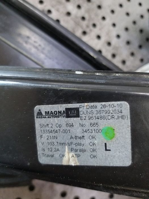 Macara motoras stanga fata opel meriva b 367992034 13354547001