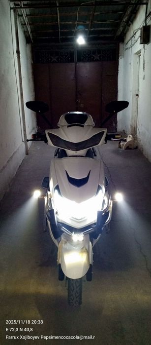 Elektro skuter duga 1.500w 72v