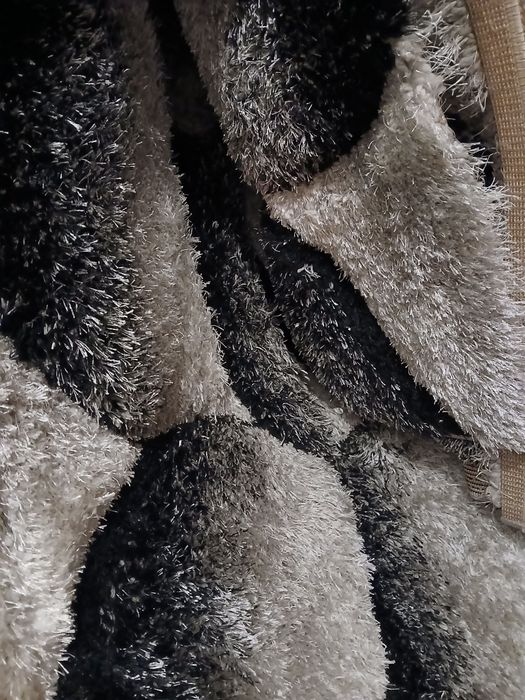 Килим 160/230 3D Софт Шаги 481 сив