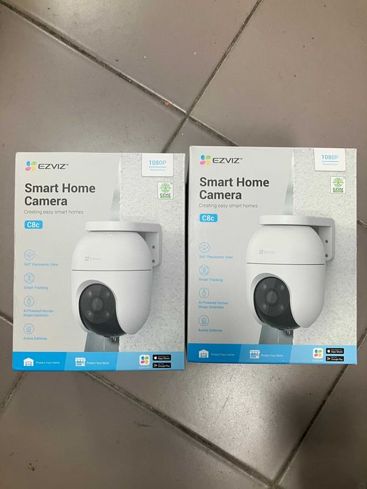 Ezviz 360° Външна WiFi, LAN, IP Охранителна Камера с AI