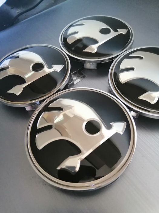 Capace pentru jante ALIAJ - Set 4 capace skoda