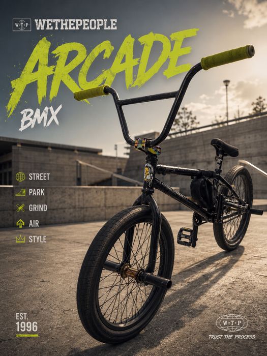 BMX Wethepeople Arcade (WTP Arcade) / В идеальном стрит-сетапе