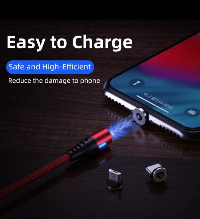 Cablu Magnetic Adaptor Micro Usb tip C Tel Tableta Samsung Auto