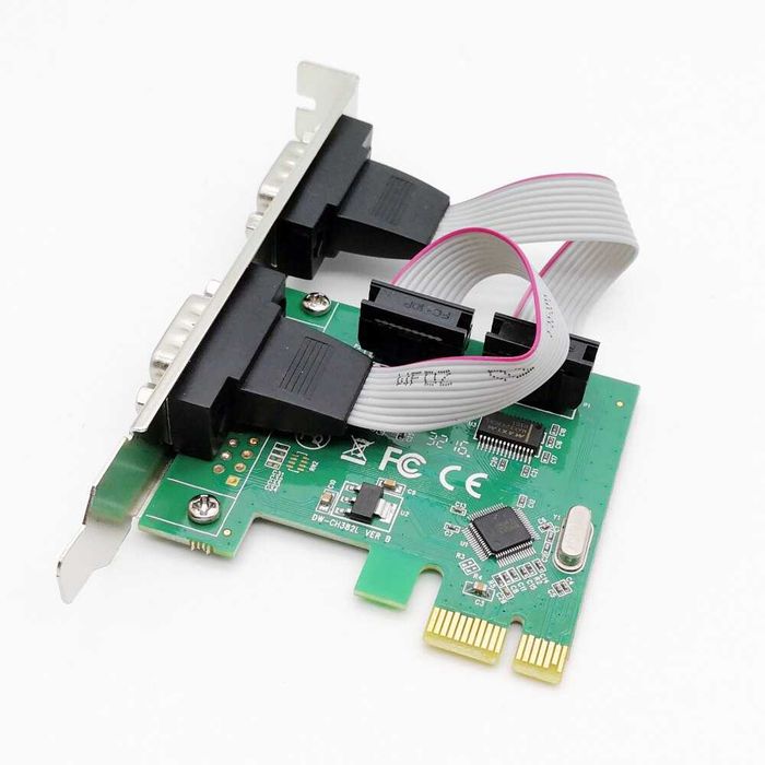 Переходник RS-232 Com port to PCI