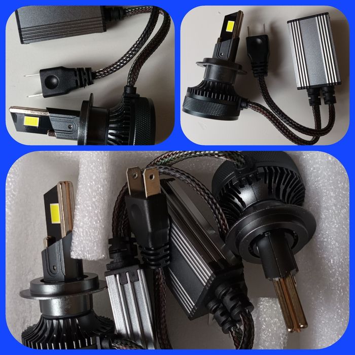 Becuri LED H7 Canbus 12V-24V 50000LM set 2buc