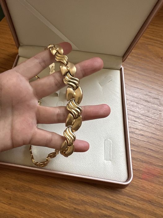 Золотое колье. Массивное