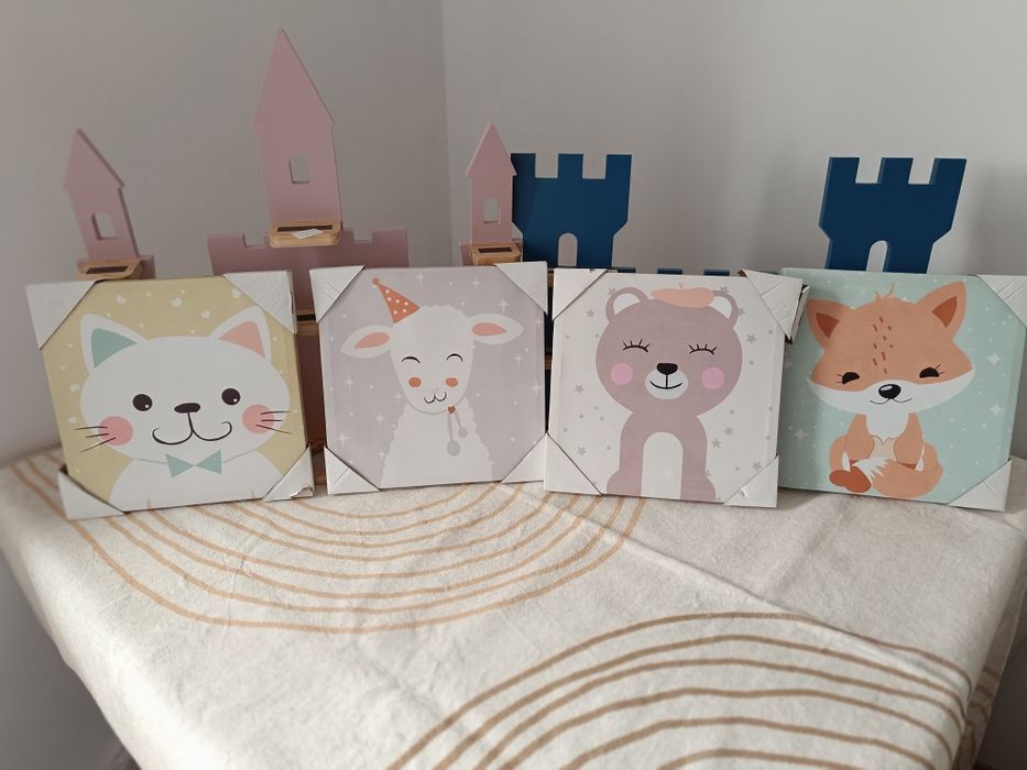 Set 4 tablouri copii Belliani