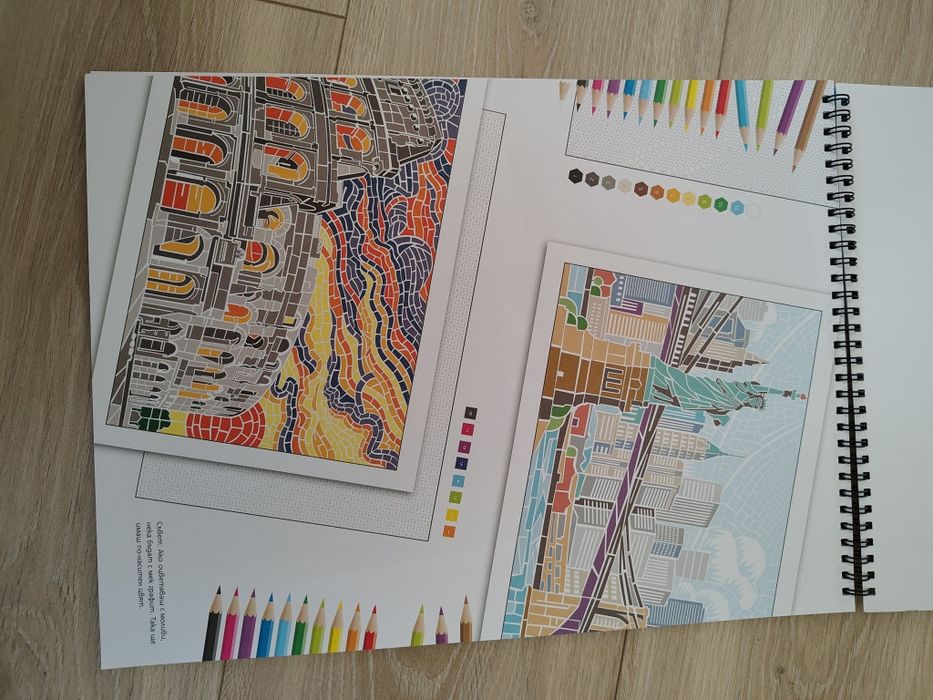 Комплект за рисуване, оцветяване по номера + ПОДАРЪК пъзел