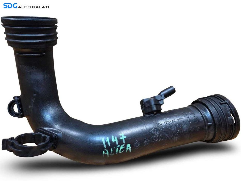 Conducta Tub Tubulatura Aer Volkswagen Passat B6 2.0 TDI 2005 - 2010 Cod 1K0145762BA, 1K0145770D, 1K0145770AF [N5721]