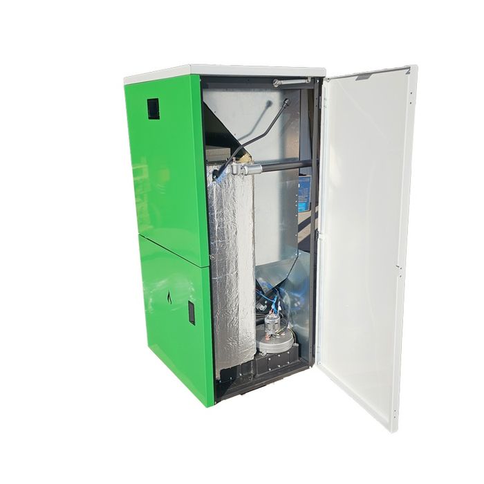 Centrala pe peleti compacta Thermfort TPB 10-30 kW Modul internet WiFi