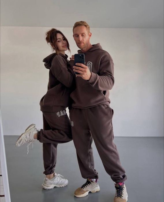 Спортивный костюм пара с начёсом