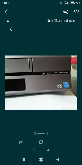 Видеомагнитофон LG в идеальном состоянии