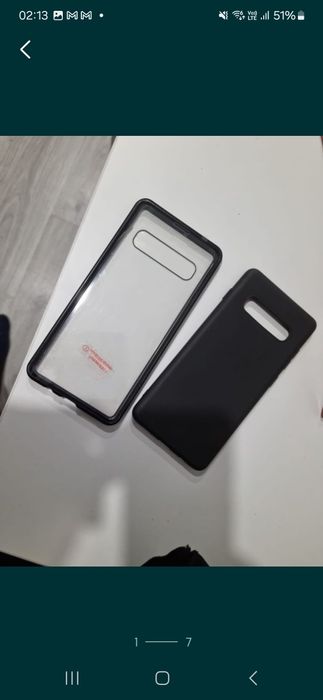 Husa S10 Plus  sticla securizata
