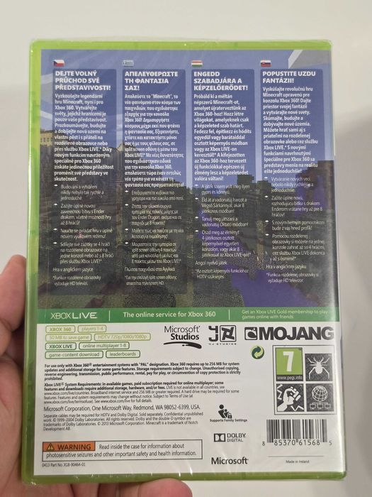 Xbox 360 Minecraft Xbox 360 Edition Sigilat