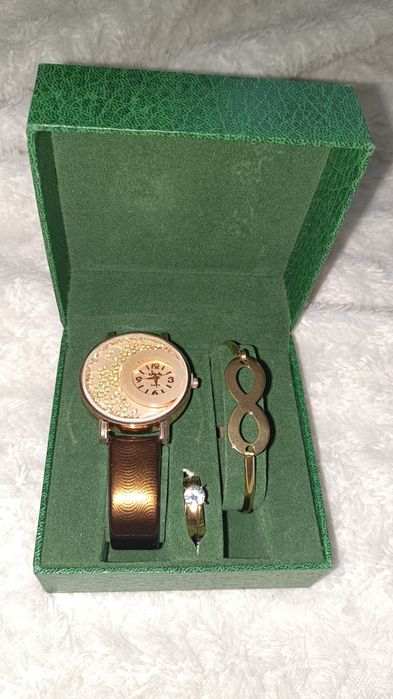 Набор часы, браслет, кольцо
