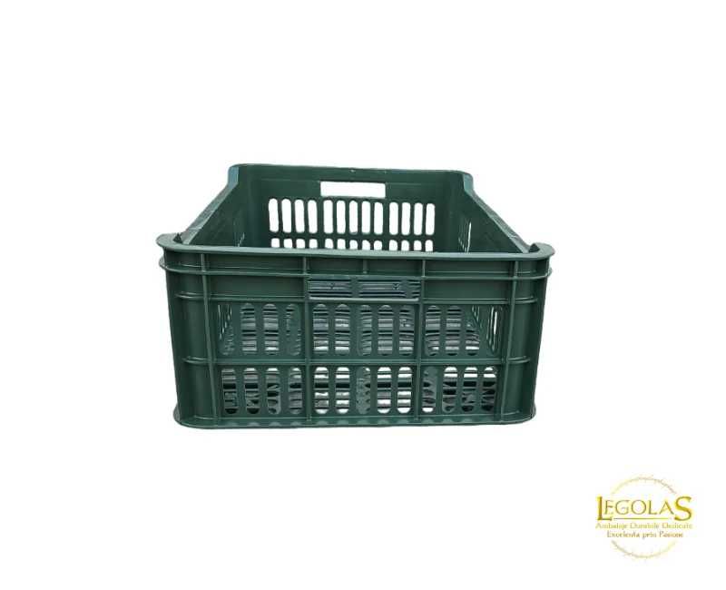 Naveta/lada plastic/60X40X20cm verde/super pret 22 ron