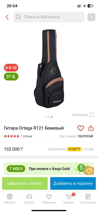 гитара Ortega R121