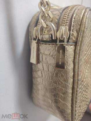 Michael Kors Gold Bag / Брендовая сумка на плечо
