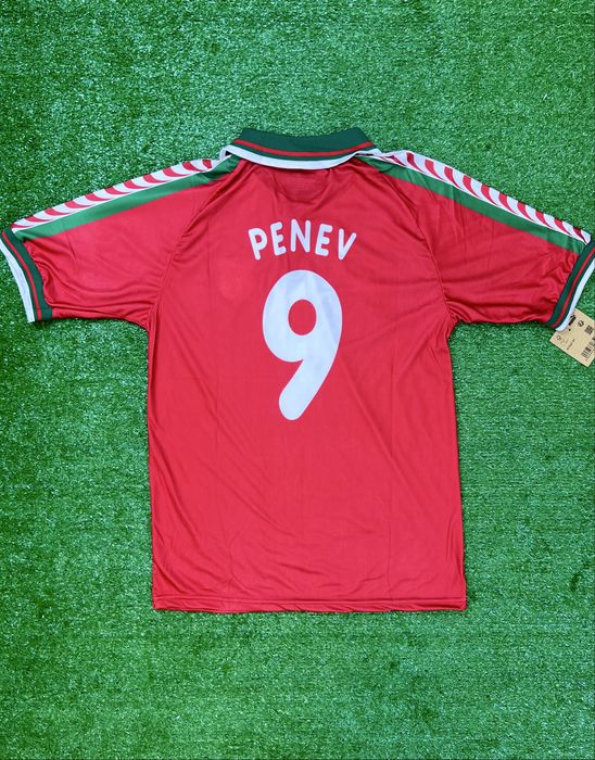 Мъжка футболна фланелка на България/Любослав Пенев 1996
