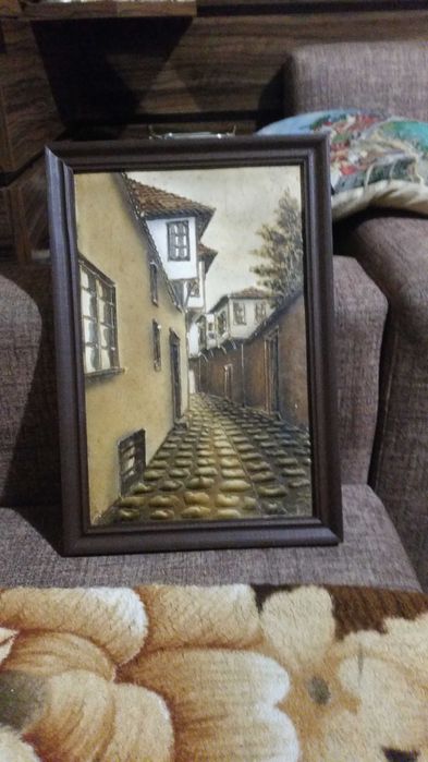 Стара улица. Мисля, че е в Копривщица.