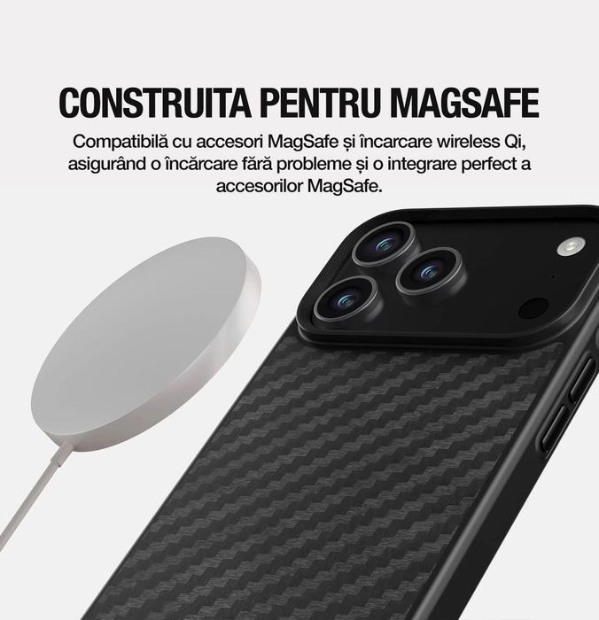 Husa Carbon iPhone 17 Pro
