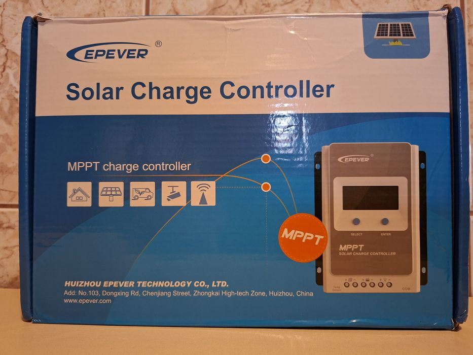 Controler MPPT, EPEVER Tracer 3210AN 30a, foarte puțin utilizat
