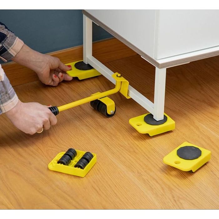Мебелен повдигач , комплект с колела, за дивани и шкафове, преносим