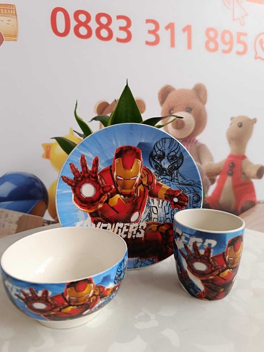 Порцеланови сервизи с герои - различни модлеи