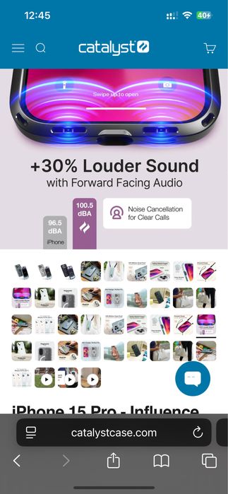 Легендарный американский чехол Catalyst на Iphone 14/15Pro