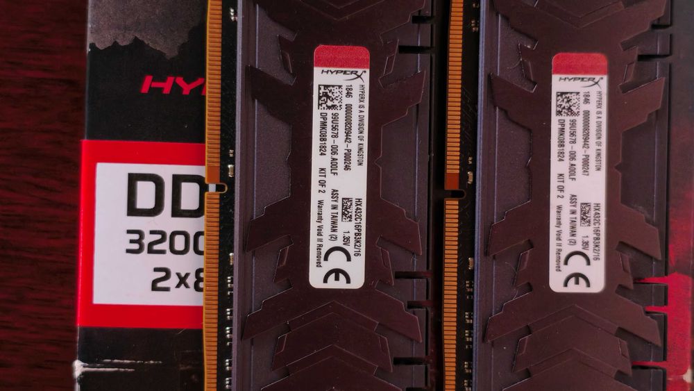 Hyper X PREDATOR DDR4 16GB (2x8GB)3200MHz