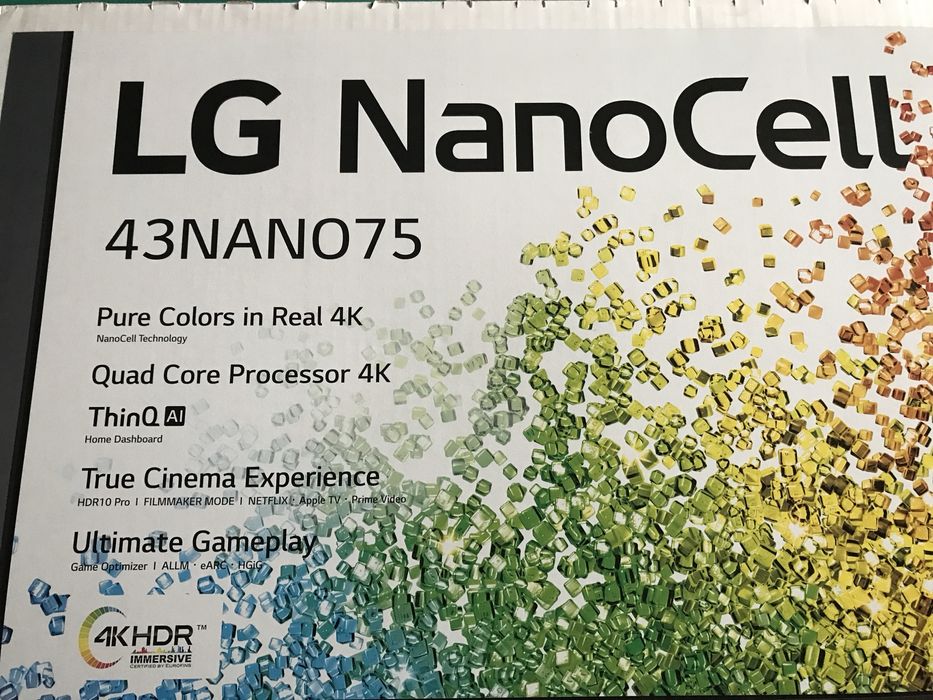 43NANO75,LG-NanoCellLED4k/UHDTV-43"/108cm, nou (in cutie/folie).