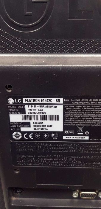 Монитор LG E1942C