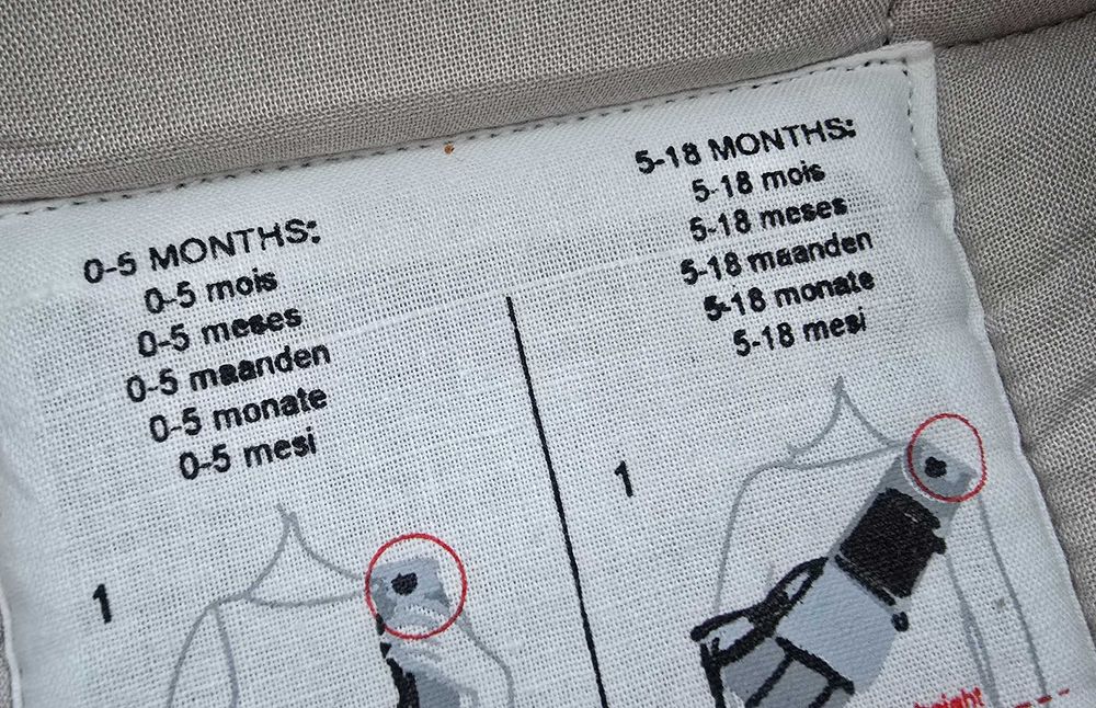 Бебешки слинг Premaxx 0-18 месеца