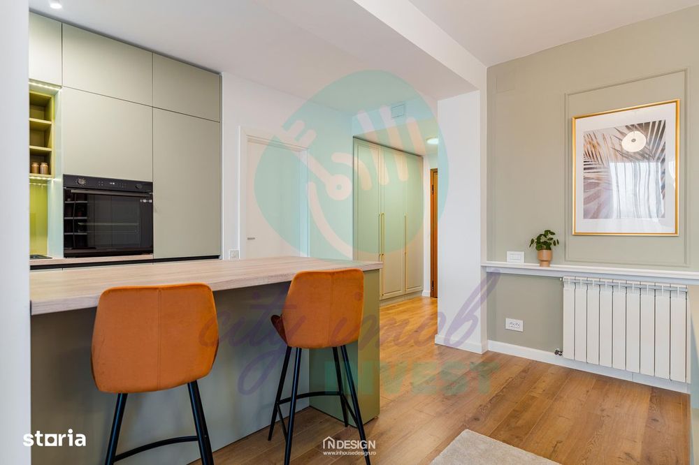 2 camere, suprafata 83 mp, terasa si loc parcare - PRIMA INCHIRIERE