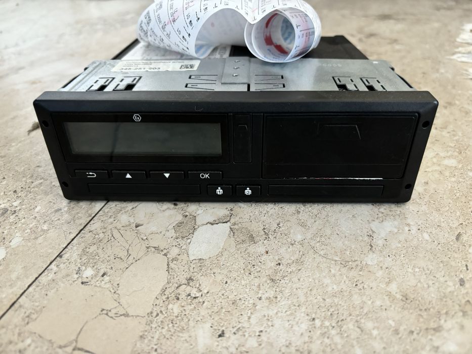 Tahograf digital 24 volti original Man continental VERIFICAT