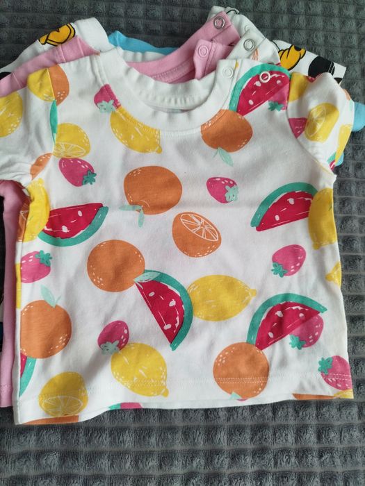 Бебешки дрешки 0-3м. Стич, тениски